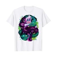 ราคา TOP QNเสื้อยืดลายกราฟฟิก disney the little mermaid ursula (22866530531)