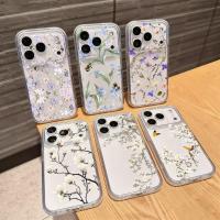 ราคา สีม่วงสีขาวดอกไม้ Lily เคสโทรศัพท์สําหรับ Samsung Galaxy S25 FE S26 S25 Ultra S24 S23 Plus S25 S26Plus ปลอกซิลิโคนอ่อนนุ่มโปร่งใส (53059232889)