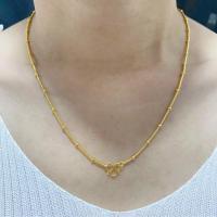 ราคา สร้อยคอทอง3สลึง สวยเหมือนจริง ลายกระดูกงูคั่นตุ้ม ยาว18นิ้ว ทองโคลนนิ่งเหมือนแท้ 0112 (43023407136)
