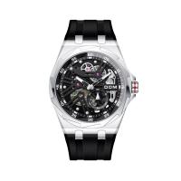 ราคา Dom M-1688 อัตโนมัตินาฬิกาผู้ชายแฟชั่น Flywheel Skeleton สายซิลิโคนกันน้ํา (26581779645)
