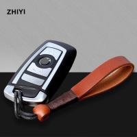 ราคา หนังวัว จริงรถ Key Chain เชือก Vintage โทรศัพท์มือถือจี้พวงกุญแจสําหรับ BMW Peugeot Toyota รถ Remote Key อุปกรณ์เสริม (53158333338)