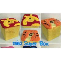 ราคา กล่องใส่ของ อเนกประสงค์ สี่เหลี่ยม หน้า Pooh หมีพูห์ & Piglet พิกเล็ต & Eeyore อียอร์ & Tigger ทิกเกอร์ 14นิ้ว พู หมีพู (761600406)