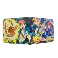 ราคา D3LB กระเป๋าใส่เหรียญ PU กระเป๋าสตางค์ Genshin Fantasy World God Eye Wallet (49406566509)