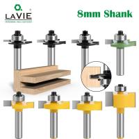 ราคา LAVIE 1 PC 8 มม.Shank T Slot Router Bit แบริ่งไม้ Slotting Milling Cutter T ประเภท Rabbeting Woodwork เครื่องมือสําหรับไม้ MC02091 (29003530748)