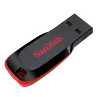 ราคา แฟลชไดร์ฟ SanDisk 16GB Flash Drive Cruzer Blade CZ50 (Black/Red) (852895762)