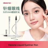 ราคา DEZONE Liquid Slim Eyeliner Pen Face Eyeliner Liquid Slim Waterproof 0.5 ml (41710436775)