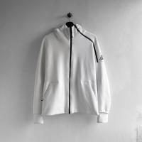 ราคา เสื้อฮู้ดดี้ ADIDAS ZNE WHITE HOODIE JACKET แท้มือสอง100% (57509119583)