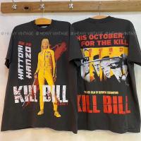 ราคา KILL BILL เสื้อหนัง เสื้อวินเทจ ป้าย Bootleg แท้ heavy vintage shirt (25832672518)