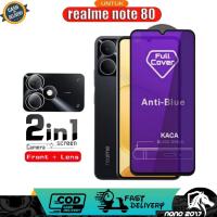 ราคา 2IN1 กระจกนิรภัย Blue REALME NOTE 80 Bonus เลนส์กล้อง (50656716391)
