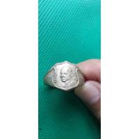 ราคา แหวนหน้าโล่ห์หันข้าง หลวงพ่อขอมวัดโพธาราม(วัดไผ่โรงวัว) สุพรรณบุรี (16799137574)