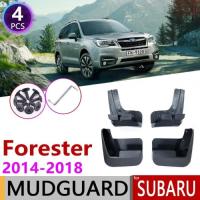 ราคา Car Front Rear Mudplap for Subaru Forester SJ 2014~2018 Fender Mud Flaps Guard Splash Flap Mudguard (51505594806)