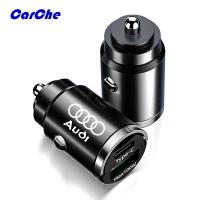 ราคา CARCHE หัวชาร์จในรถ 2พอร์ต USB หัวชาร์จเร็ว ที่ชาร์จแบตในรถยนต์ 12V-100W สำหรับ Audi (25946825382)
