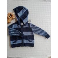 ราคา เสื้อเด็กมือ2 OLD NAVY ✨ เสื้อแขนยาวไหมพรมมีหมวกสีน้ำเงินกรมท่า 100%COTTON 12-18M /size 80เสื้อมีตำหนินิดหน่อยครับ!✅ (42754633592)
