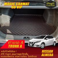ราคา Nissan Almera 2019-รุ่นปัจจุบัน Trunk A (เฉพาะท้ายรถA) ถาดท้ายรถ Almera พรม6D VIP Magic Carmat (40103212219)