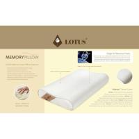 ราคา [ของแท้ %] Lotus : โลตัส หมอนหนุน Lotus Memory Foam ขนาด 20"x30" (1881059850)