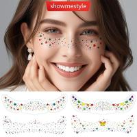 ราคา แผ่นแปะฝ้ากระแบบชั่วคราว กิลเลอร์และสติกเกอร์temporary tattoo สำหรับงานปาร์ตี้หรือเทศกาล (44279887922)