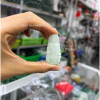 ราคา จี้แกะสลักเจ้าแม่กวนอิม พระสังกัจจายน์ หยกเจไดต์ รุ่น Celestial Peace Icy Premium (41761058381)