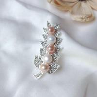 ราคา เข็มกลัดมุกแท้ดั้งเดิม (55906778838)