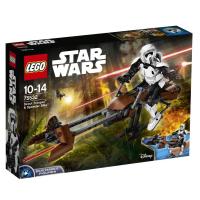 ราคา 75532 : LEGO Star Wars Scout Trooper & Speeder Bike Buildable Figure (สินค้ากล่องไม่สวย) (2697558466)