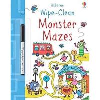 ราคา NEW! หนังสืออังกฤษ Wipe-Clean Monster Mazes (Wipe-clean) [Paperback] (19977537112)