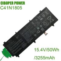ราคา CP แบตเตอรี่แล็ปท็อป C41N1805 15.4V/50Wh/3255MAh สำหรับ ROG ZEPHYRUS S GX531 GAMING Series GX531GS GX531GX (29606882632)