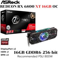 ราคา VGA (การ์ดแสดงผล) ASROCK RADEON RX 6800 XT TAICHI X 16G OC (RX6800XT-TCX-16GO) (26743518368)