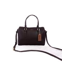 ราคา [กระเป๋ามือสอง] COACH ของแท้! cross body หนังซาฟีโน่ 9.5นิ้ว สีน้ำตาลเข้ม กระเป๋าสภาพดี กระเป๋าสะพายข้าง กระเป๋าถือ (16949999247)
