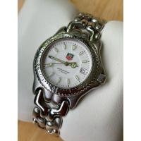 ราคา TAG Heuer ก้างปลา 2 ชั้น S el Professional WG1212-K0 Quartz Men's Swiss Made Watch White Dial (29936083352)