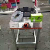 ราคา เตาแก๊สเดี่ยว พร้อมขาตั้ง(หัวเตาทองเหลืองเทอร์โบ9หัวเตา) (46450389353)