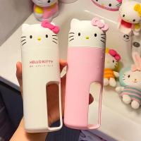 ราคา ชุดเก็บแปรงสีฟันคิตตี้แมวยาสีฟันแบบพกพาเดินทางอุปกรณ์ห้องน้ํา (40317437454)