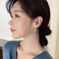 ราคา Earrings, Silver Heart Stud Earrings, Colorfast, Fashion Women's Accessories (16071202154)