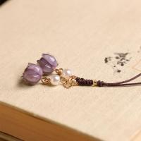 ราคา เชือกเส้นเล็กโทรศัพท์มือถือป่าจากกล้วยไม้สําหรับผู้หญิงจี้สไตล์จีนจี้หยกแก้วจี้ขนาดเล็กม็อบ (48809433482)