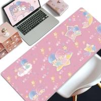 ราคา แผ่นรองเมาส์ Sanrio little twin star ขนาดใหญ่พิเศษ แป้นคีย์บอร์ดลายการ์ตูนสุดน่ารักมูลค่าสูง (57108169142)
