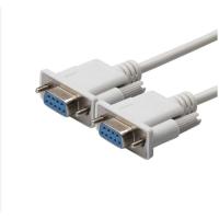 ราคา DB9F to DB9F 9 Pin Female to Female DB9 Connector Serial Null Modem Cable RS232 to RS-232 Extension 1.2M Cable (7917105187)