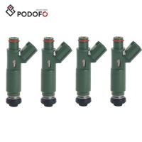 ราคา Podofo High Performance Replacement Fuel Injectors Nozzles For Toyota CELICA COROLLA MATRIX MR2-S (46156344235)