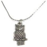 ราคา TANITTgemsสร้อยคอทองคำขาวประดับจี้นกฮูก - White Gold (1285487154)