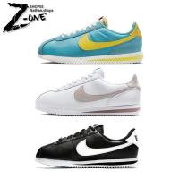 ราคา "Sa Stock" Classic Cortez NYL PREM รองเท้าวิ่งสําหรับผู้หญิงผู้ชายสีดํา/ขาว YSQL (50459453128)