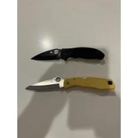 ราคา Spyderco Manix S30V and Spyderco Pacific Salt H1, For K. Shawyufang (Used) (22817462955)