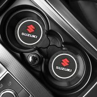 ราคา 2 ชิ้น ที่รองแก้วรถ ที่รองยางนุ่ม แผ่นกันลื่น2X Rubber Car Anti Slip Mat Water Cup Bottle Holder Pads For Suzuki Swift J Suzuki Swift Belang V100 Accessories 2020 (6374210450)