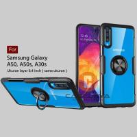 ราคา เคส Samsung Galaxy A50 A50s A30s (6.4 นิ้ว) Hardcase Invisible Ring ขาตั้งโปร่งใส (42905771744)