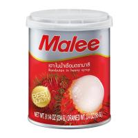 ราคา มาลีเงาะในน้ำเชื่อม 234กรัม Malee Rambutan in Syrup 234g. [หมายเลขบาร์โค้ด 8853333000443 ] (45553169662)