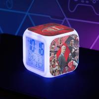 ราคา นาฬิกา LED มัลติฟังก์ชั่นอิเล็กทรอนิกส์ Arsenal นาฬิกาปลุก อุณหภูมิ เวลา ปฏิทิน (47656089810)