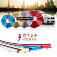 ราคา เส้นตกแต่งขอบรถยนต์ สีแดง ยาว4เมตร (520720854)