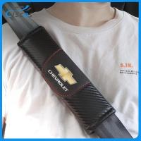 ราคา Ciscos หนัง ที่หุ้มเข็มขัดนิรภัยรถยนต์ คาร์บอนไฟเบอร์ ปลอกหุ้มเข็มขัดนิรภัย ของแต่งภายในรถยนต์ สำหรับ Chevrolet Sonic Cruze Optra Colorado Trailblazer Captiva Aveo Zafira Spin Camaro (19580480811)