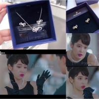 ราคา ♞,♘ต่างหู Swarovski lifelong bow คริสตัลสีเงินน่ารัก รุ่นหายาก ของแท้ พร้อมใบรับประกัน แท้ (24227847040)