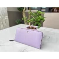 ราคา Newกระเป๋าตังcoach งานshop ซิปรอบสีม่วงพาสเทล (29059370909)