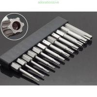 ราคา Ador Professional ไขควงแม่เหล็กสว่าน 50 มม. 1 4 นิ้ว T5-T40 Torx Head Bits (40507320155)