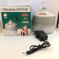 ราคา ๋JDL 200 วัตต์ 238 LED BULB หลอดไฟปิงปอง 200w. ดวงไฟสีขาว มาพร้อมสายชาร์ต สามารถปรับระดับได้ 3 ระดับ (6651619873)