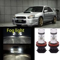 ราคา สําหรับ SUBARU IMPREZA 2008-2023 (โคมไฟหมอก) - (1 คู่) H11 ด้านหน้า LED LAY หลอดไฟสีขาว 6000K 12V-24V Bright (49058884186)