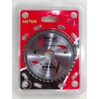 ราคา ใบตัดมิเนียม ใบตัดอลูมิเนียม ใบเลื่อยวงเดือนตัดอลูมิเนียม 4 นิ้ว 40 ฟัน ANTON แอนตัน German ราคาคุ้มค่า ราคา ต่อใบ (4250339975)